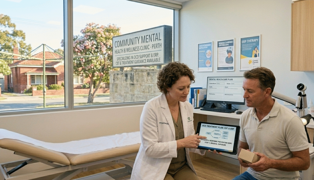 Psychologist providing OCD treatment in Perth